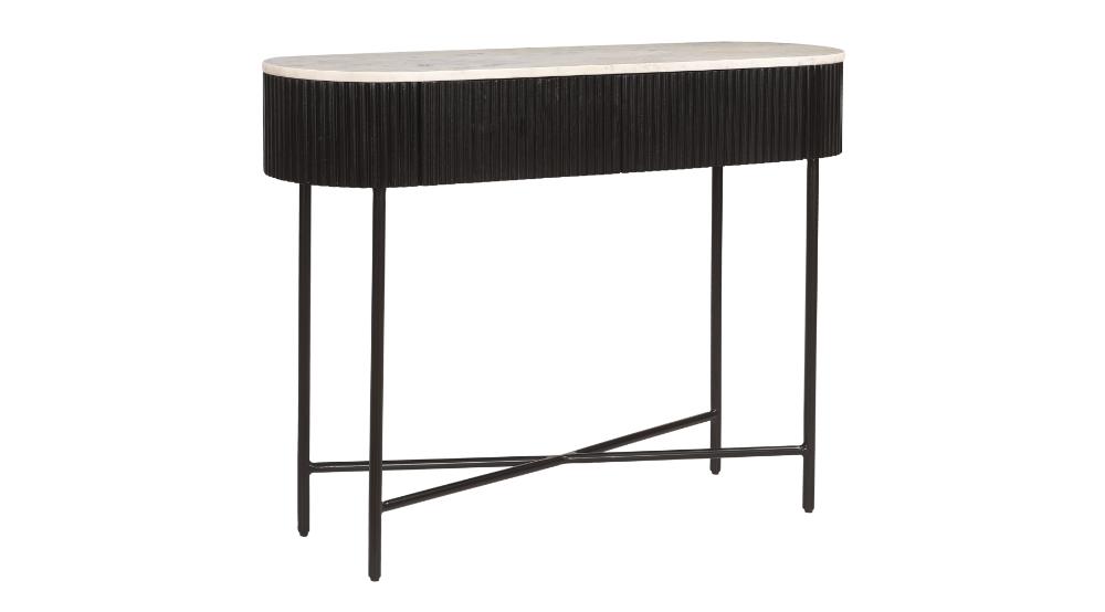 Reyna Console Table, 39" with Drawers