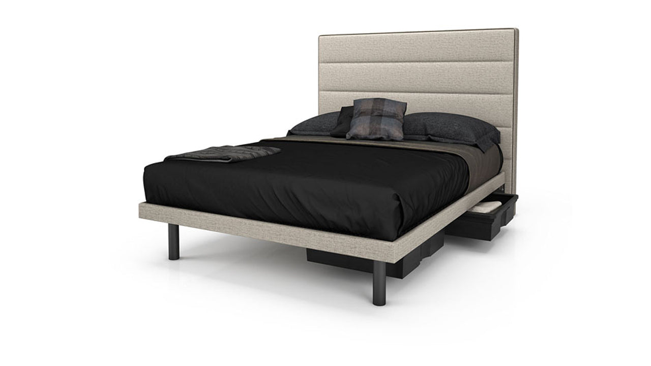 Reflexx Platform Bed Base with Adelaide Headboard