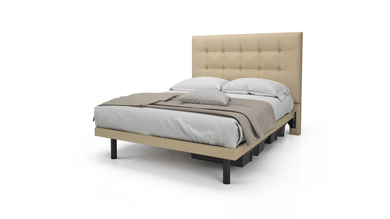 Reflexx Platform Bed Base with Chelsea Headboard