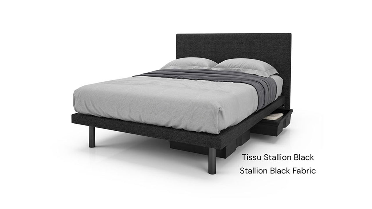 Reflexx Platform Bed Base with Ennis Headboard