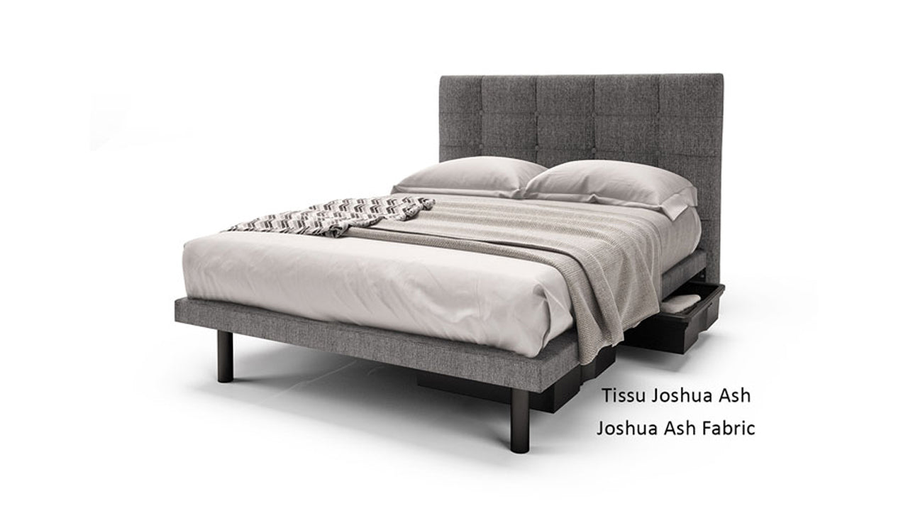 Reflexx Platform Bed Base with Heaven Headboard