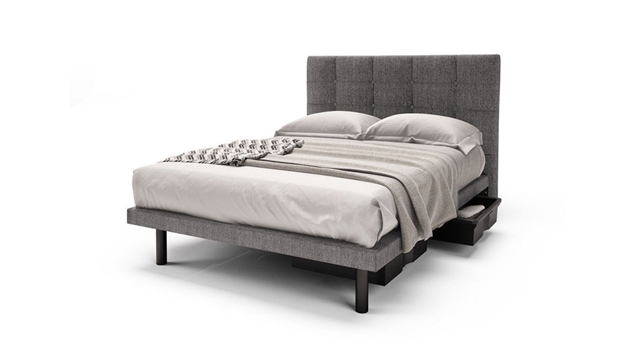 Reflexx Platform Bed Base with Heaven Headboard