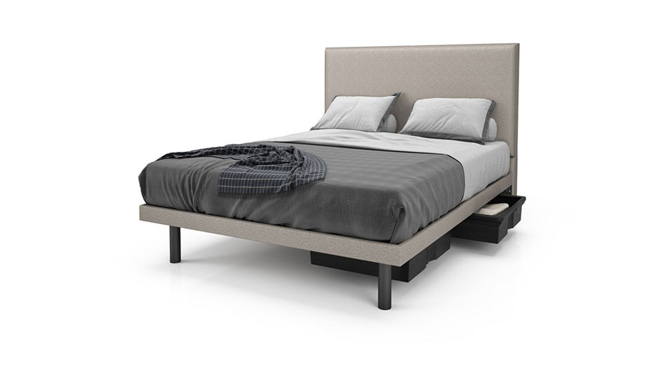 Reflexx Platform Bed Base with Jane Headboard