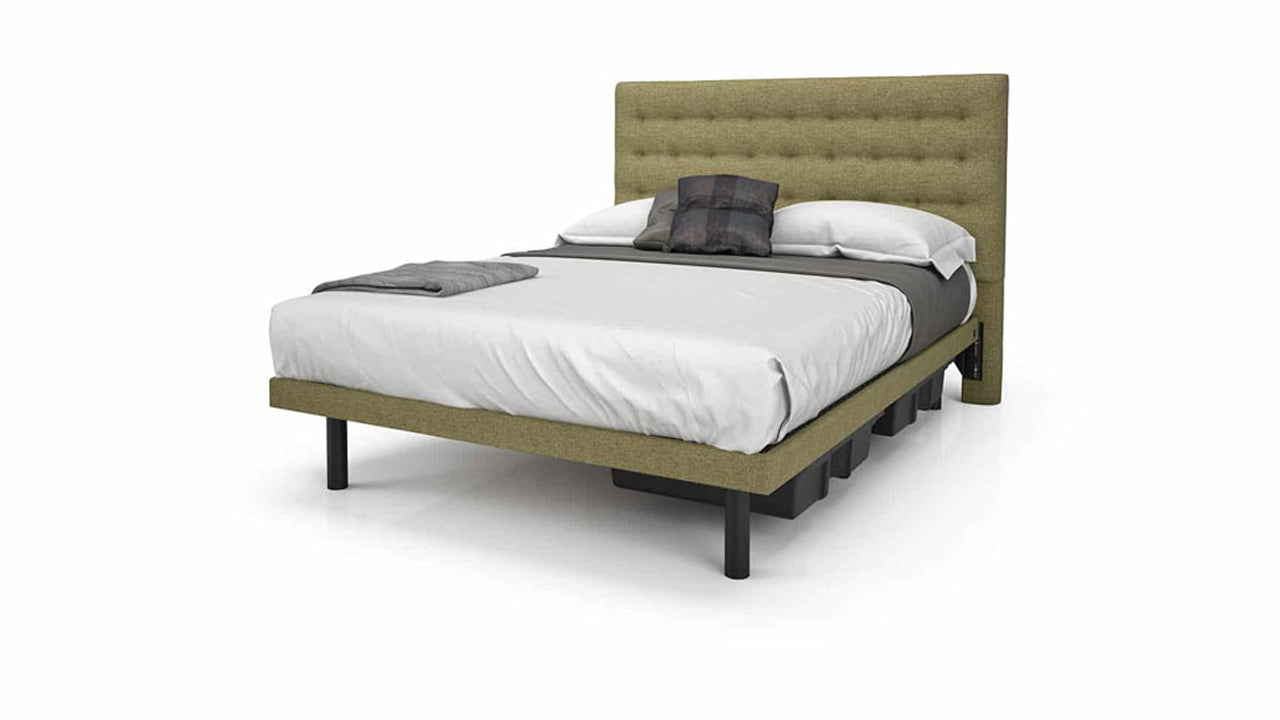 Reflexx Platform Bed Base with Liverpool Headboard