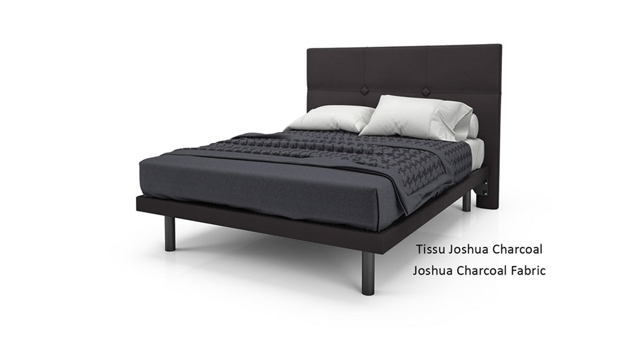 Reflexx Platform Bed Base with London Headboard