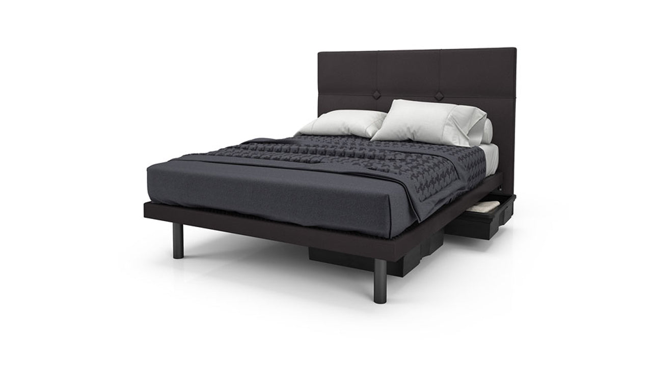 Reflexx Platform Bed Base with London Headboard