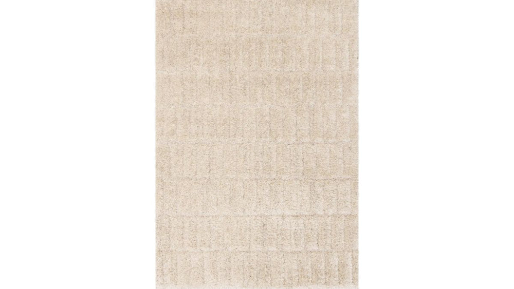 Roman Cream Brick Pattern Rug