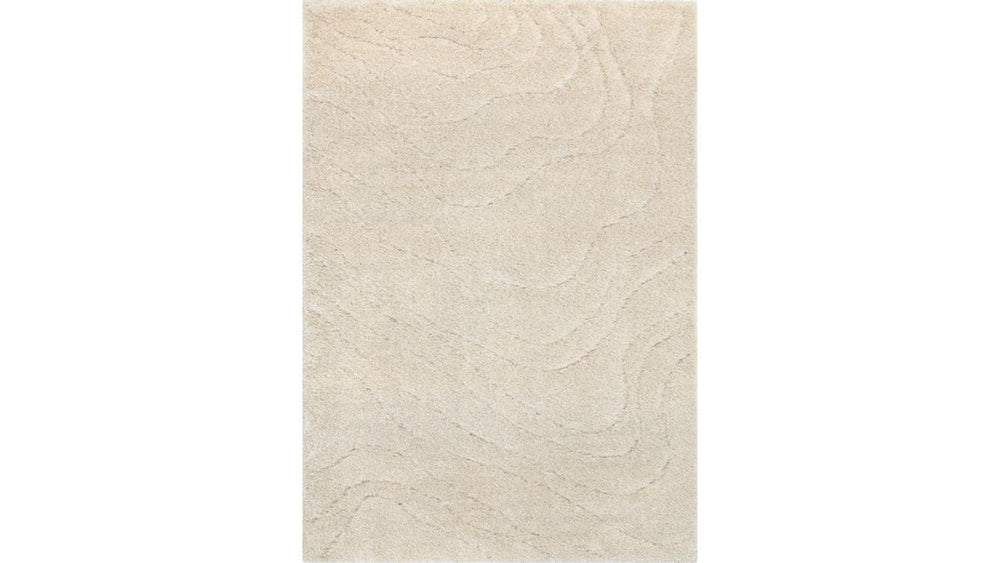 Roman Cream Soft Touch Wood Grain Rug