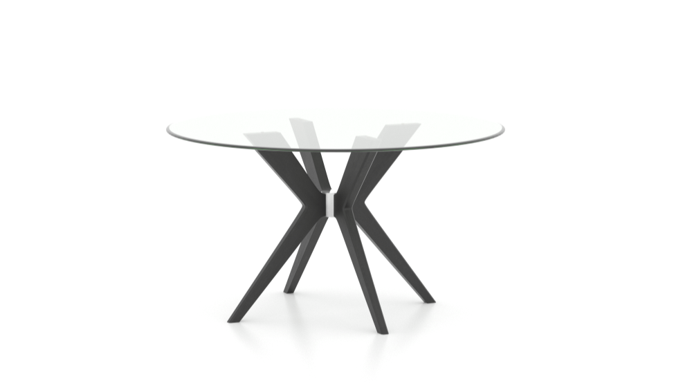 Round Glass Table – Base DP