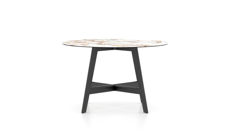 Round Porcelain Table – Base DV