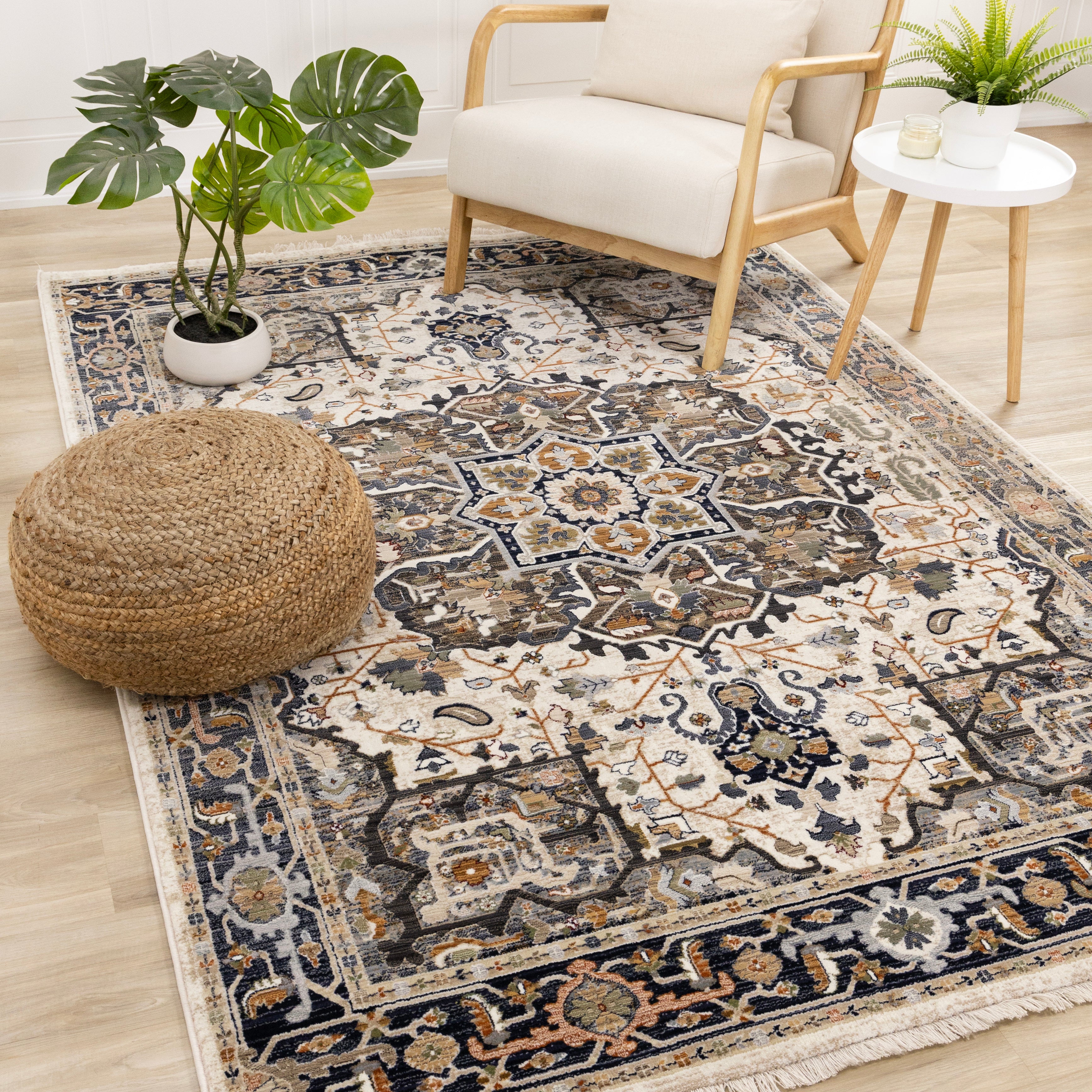 Samira Medallion Tribal Rug