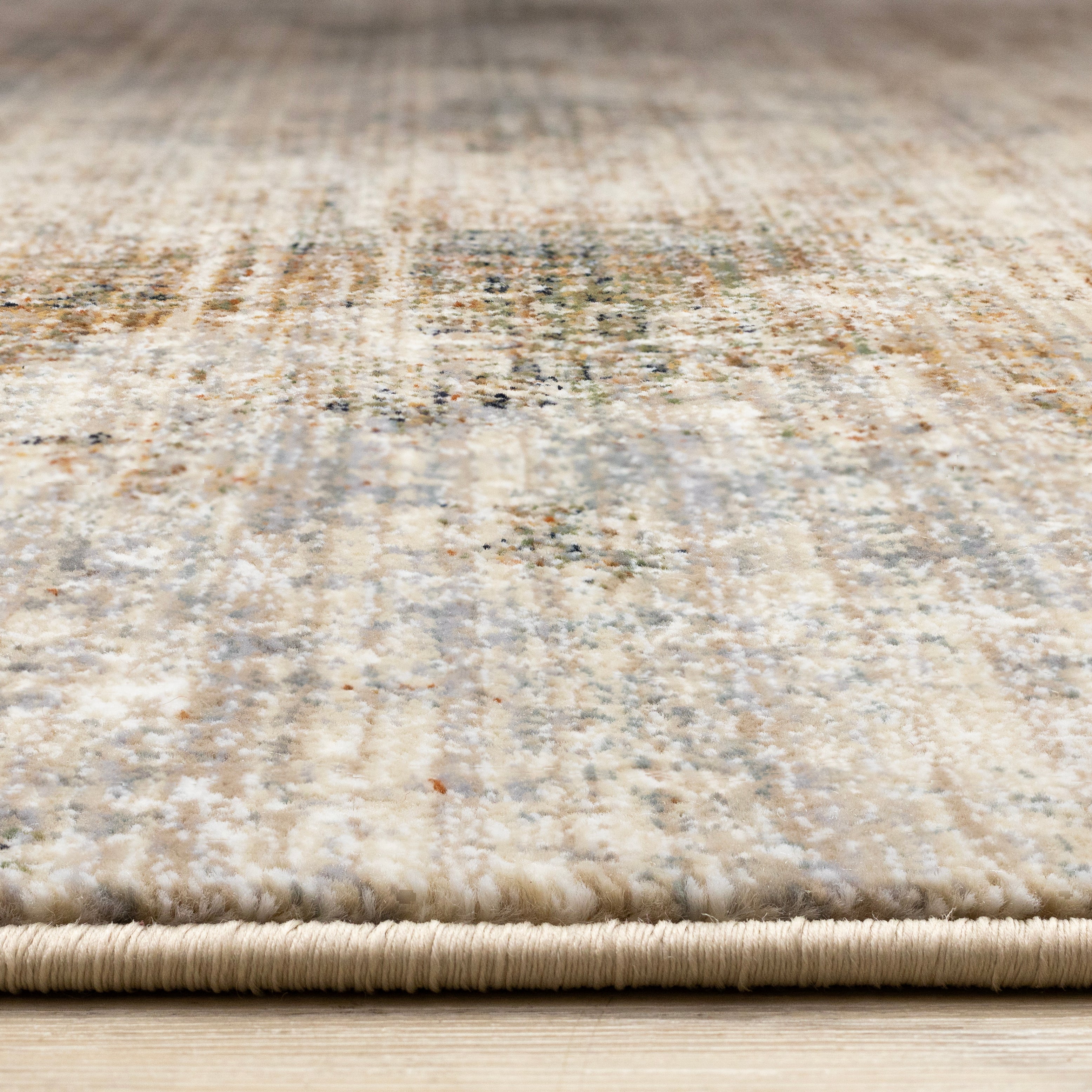 Serene Multi Distressed Faded Southwestern Pattern Rug