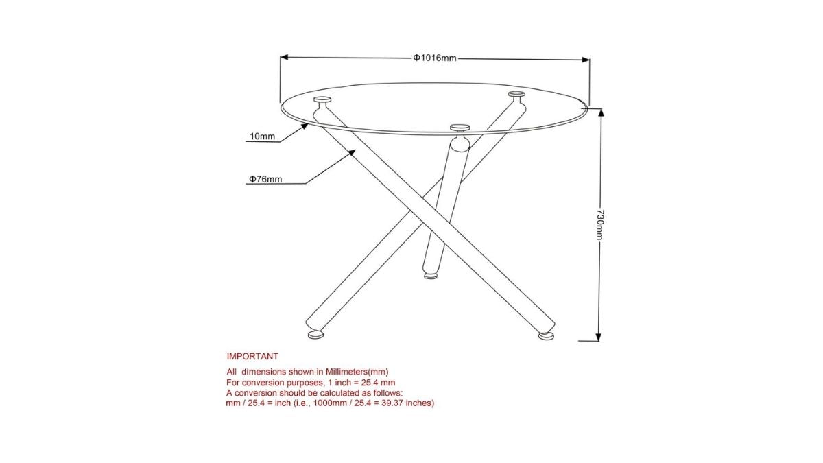 SUZETTE DINING TABLE