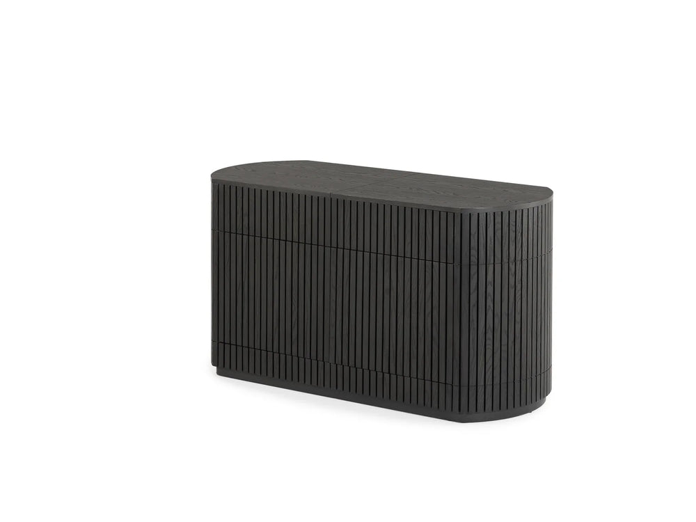 Transformer Round Sideboard - Panel Storage