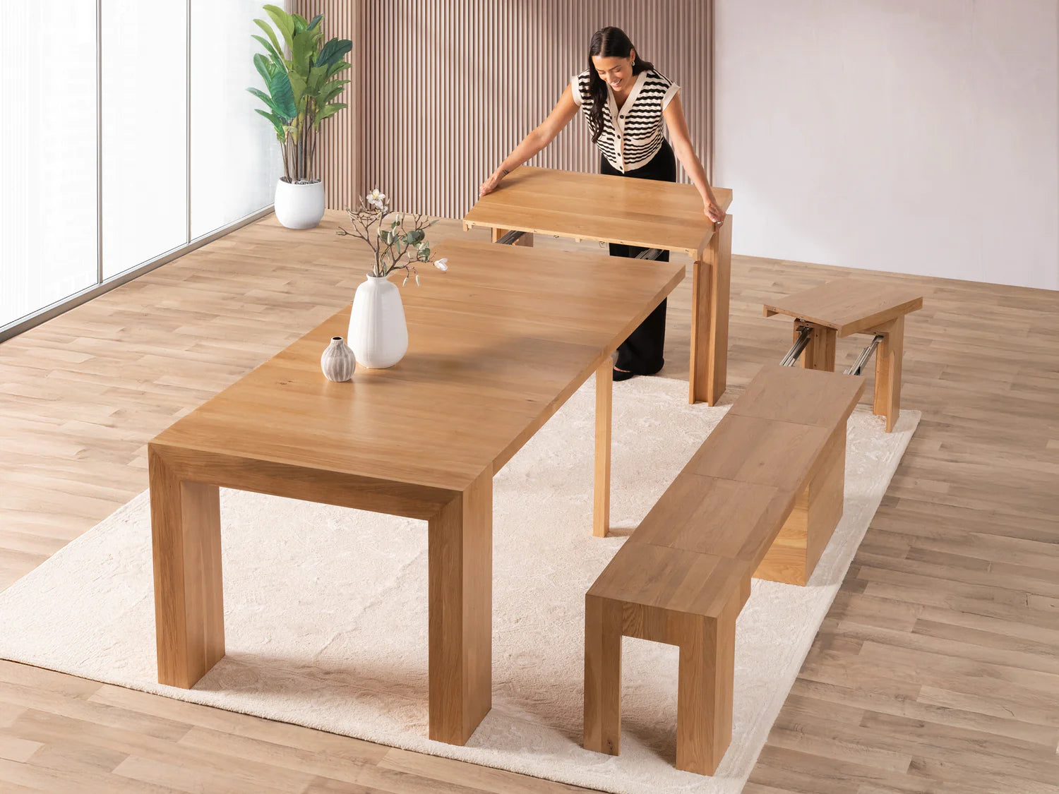 Transformer Table Dining Set - The Practical