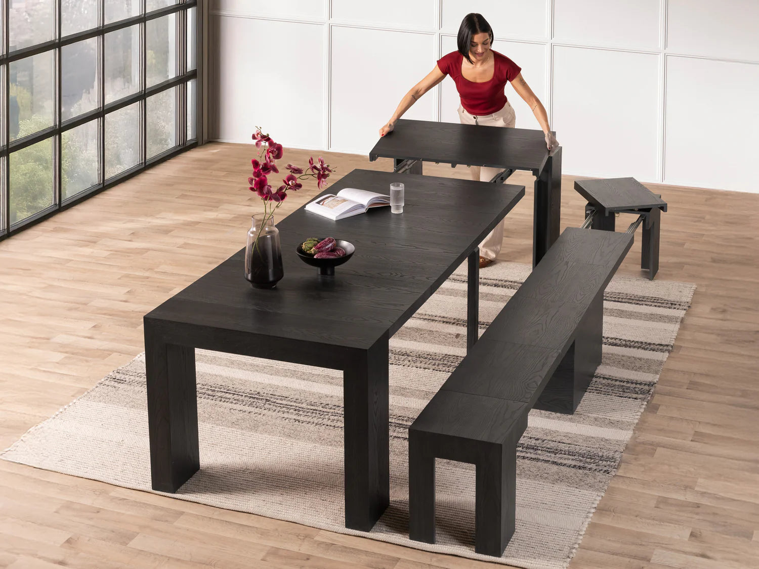 Transformer Table Dining Set - The Practical