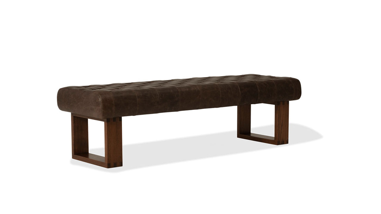 Wyatt Tufted Bench