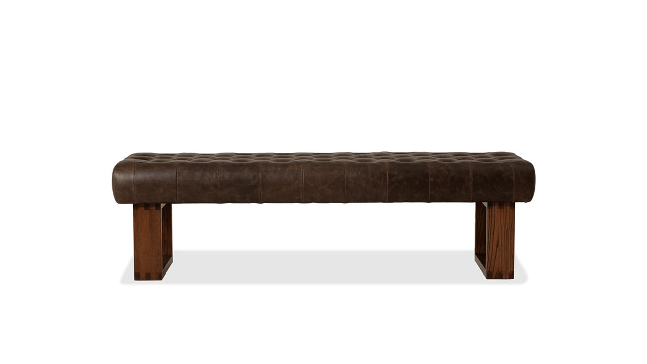 Wyatt Tufted Bench