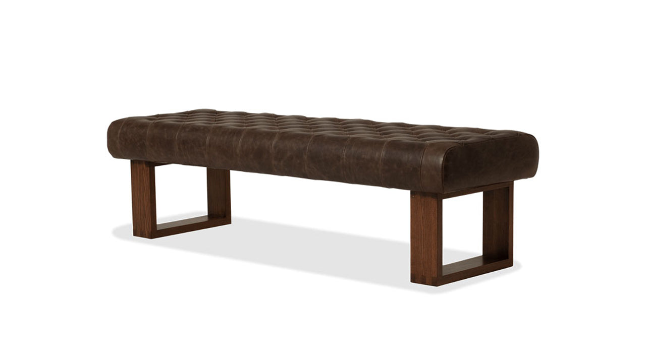 Wyatt Tufted Bench