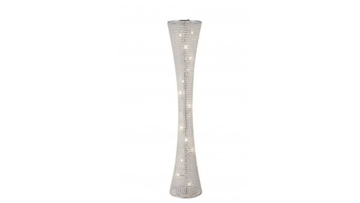 Tube Beaded Floor Lamp