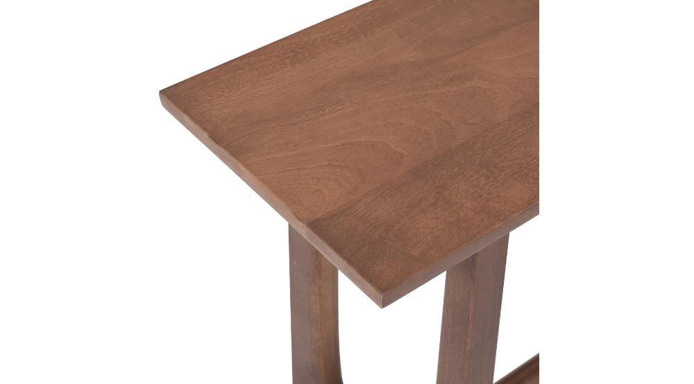 Zelda Console Table, 42" in Walnut