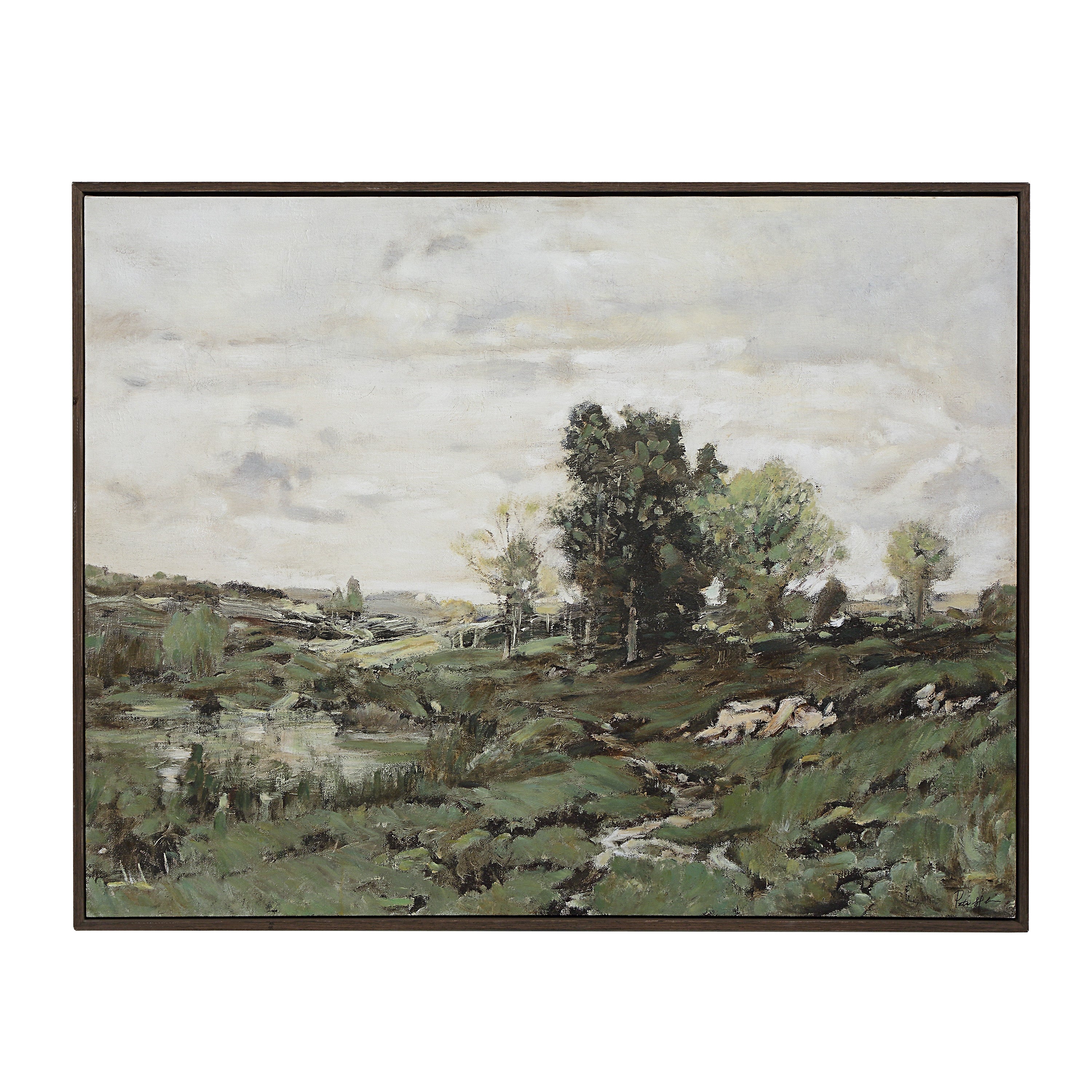 Nature 40" H x 50" W Canvas Art, Green - Main Image - OL2196