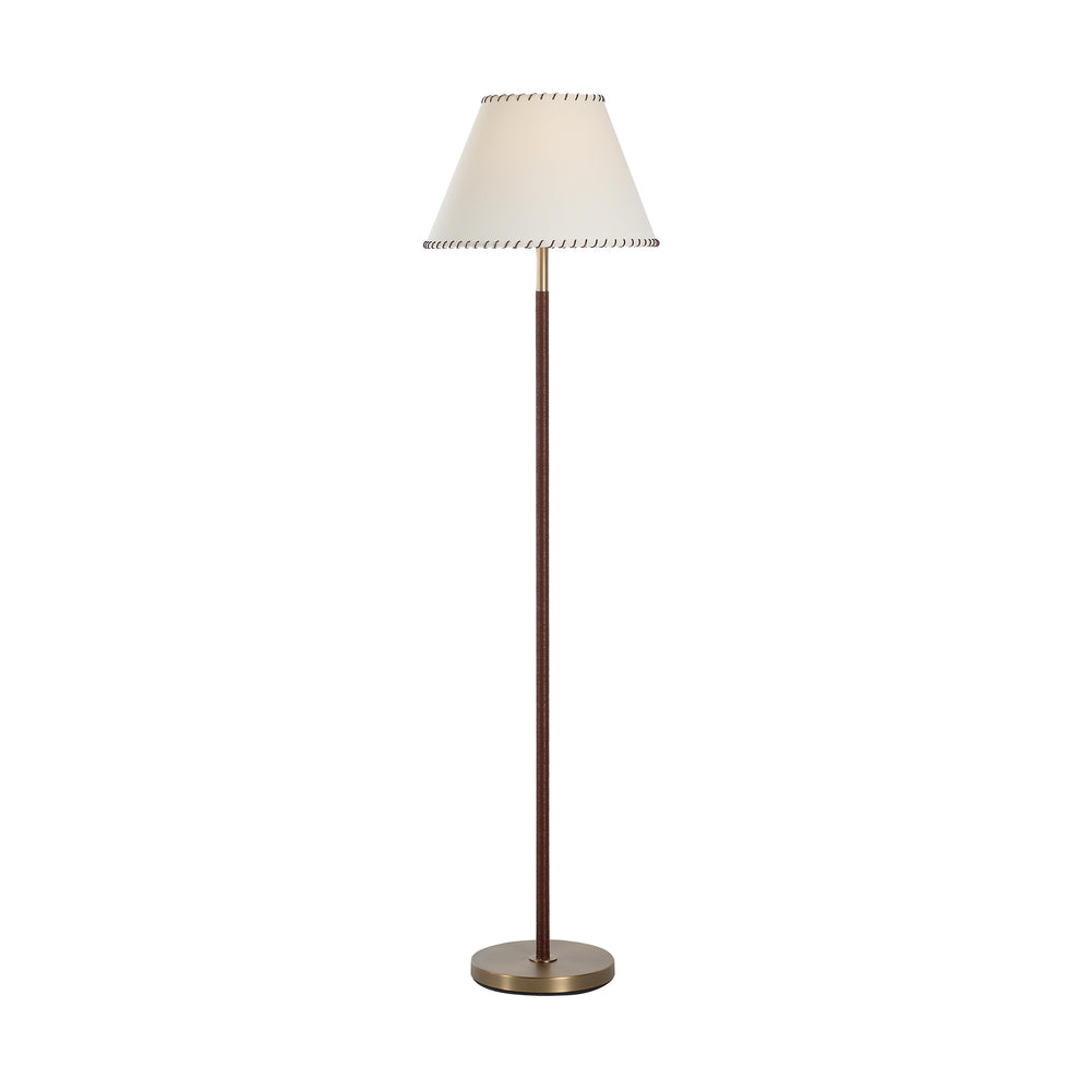 Elea 61.0" Height Floor Lamps, Dark Antique Brushed Brass - Additional Image 2 - LPF3184