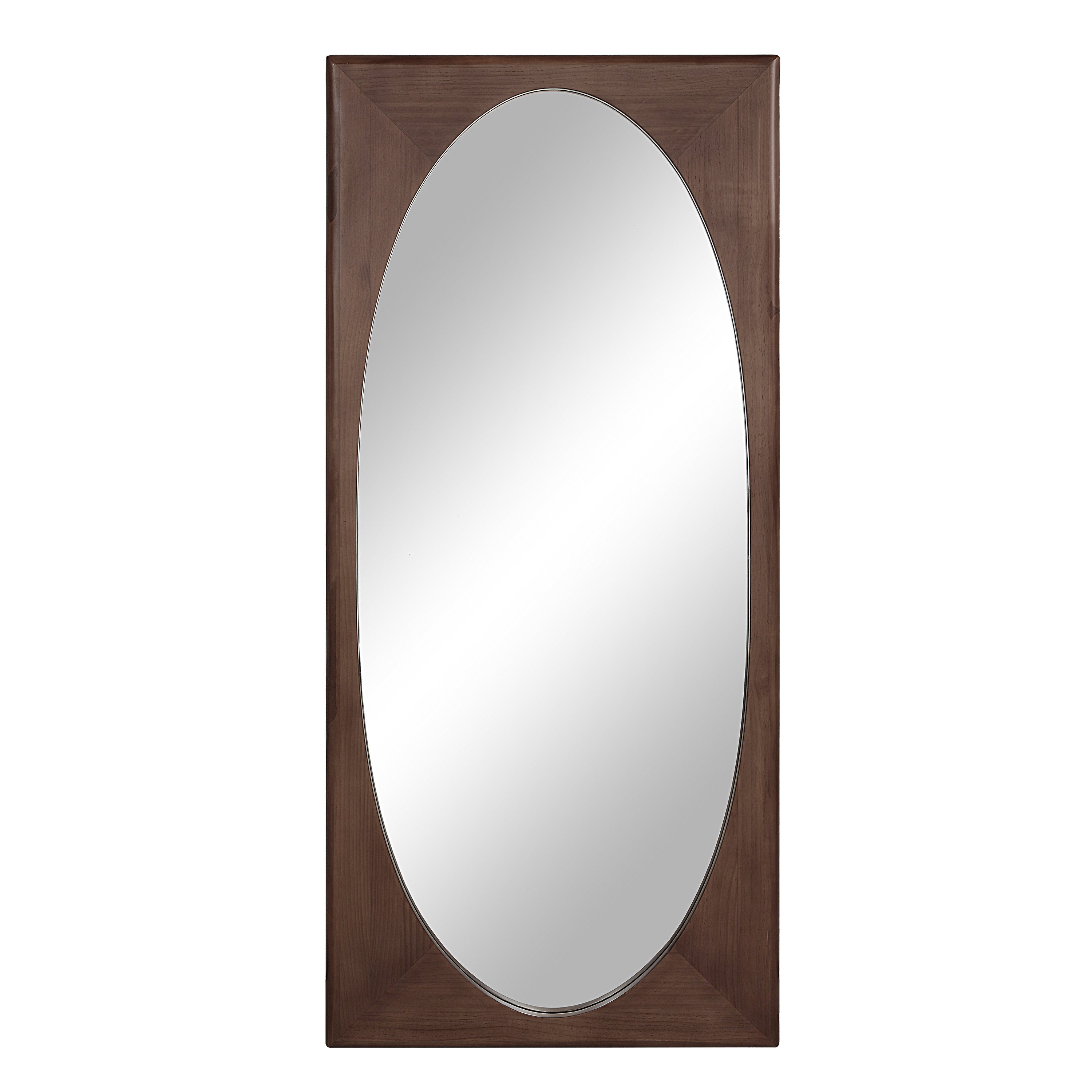 Sitia 68" H x 30" W Wall Mirror, Brown - Main Image - MT2698