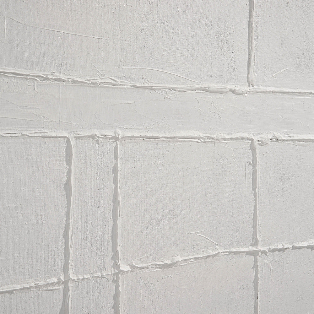 Medea 48" Wide Wall Art, Matte White - Additional Images - W6735