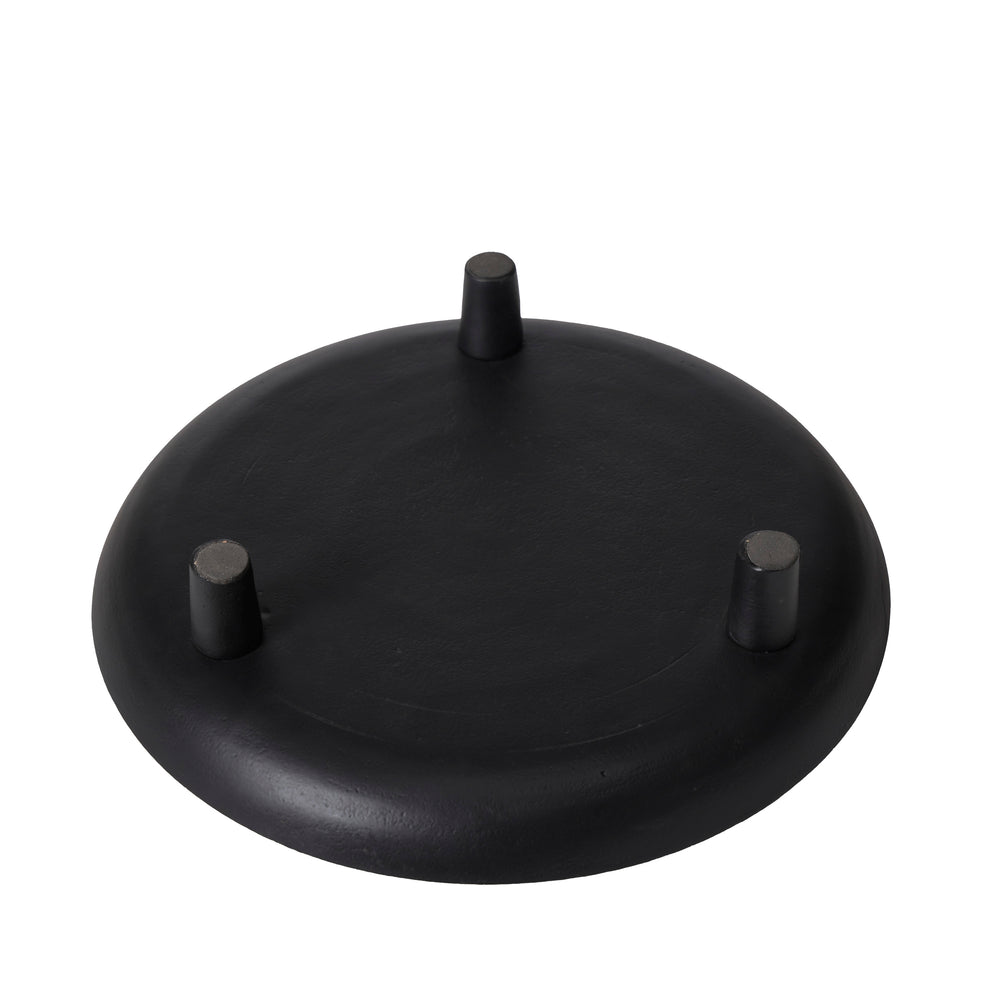 Elisa Statue, Matte Black - Detail Image - STA793