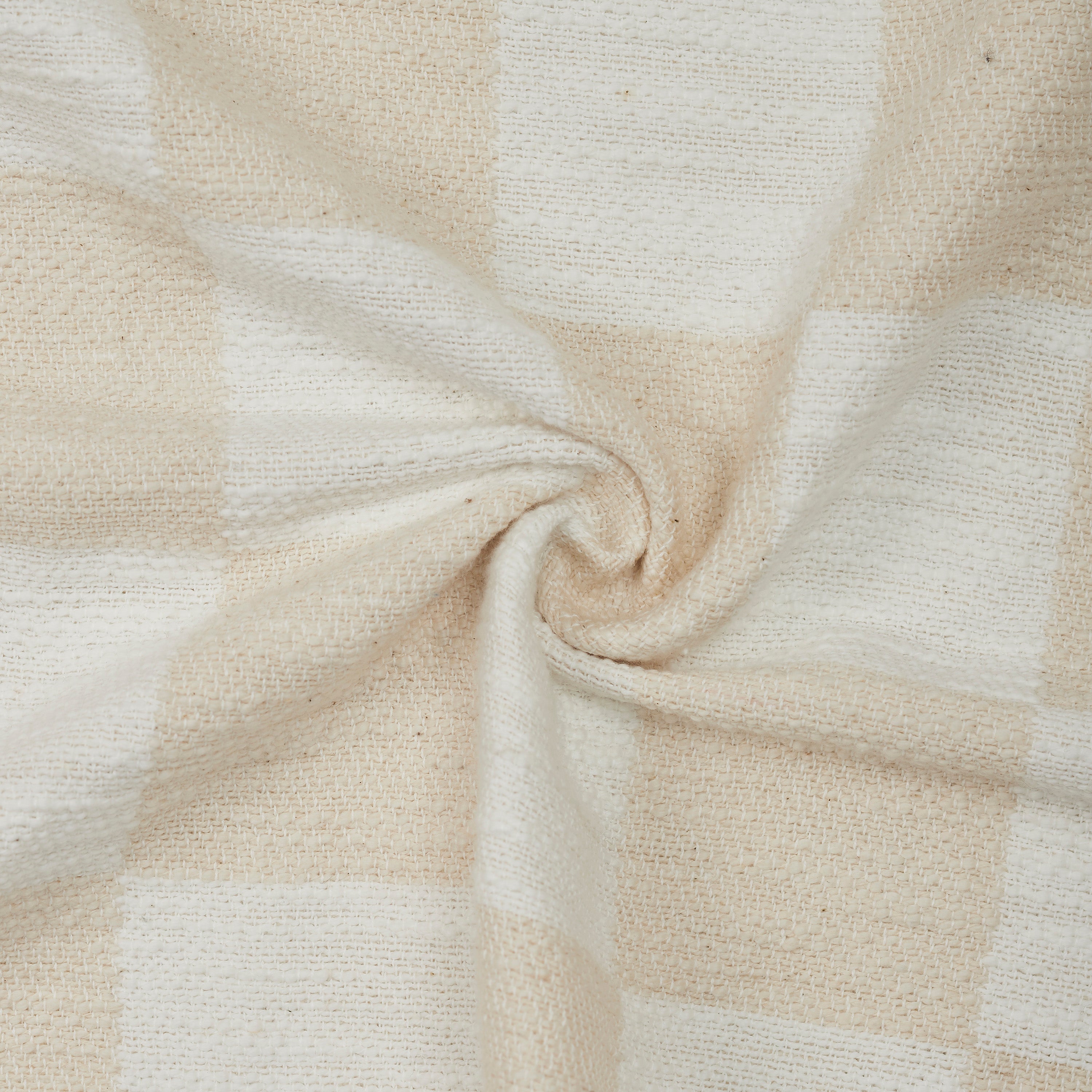 Grandi 70X50 Throw, Ivory - Angle Image - THR1015