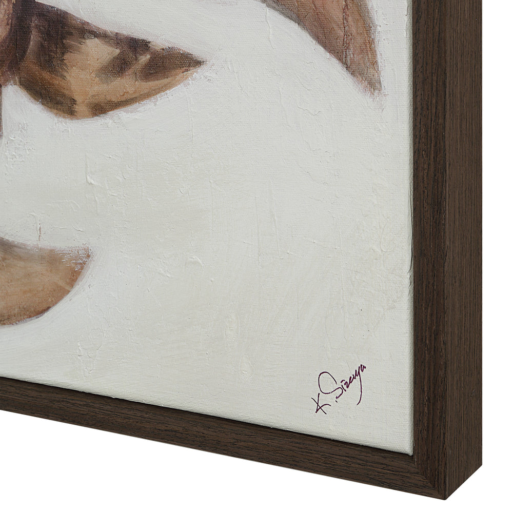 Busan 50" H x 40" W Canvas Art, White - Additional Images - OL2183