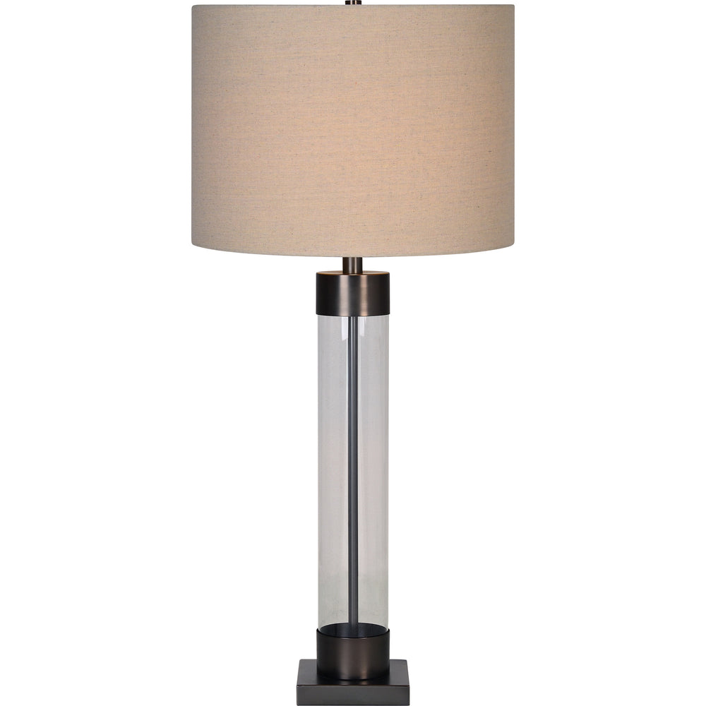 Meredith 33.25" Length Table Lamp, Clear - Additional Image 2 - LPT1168