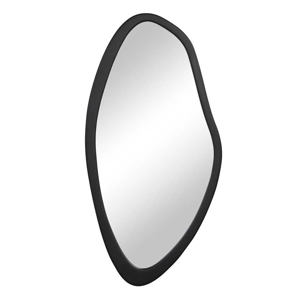 Trani 40" H x 19.75" W Wall Mirror, Black - Main Image - MT2702