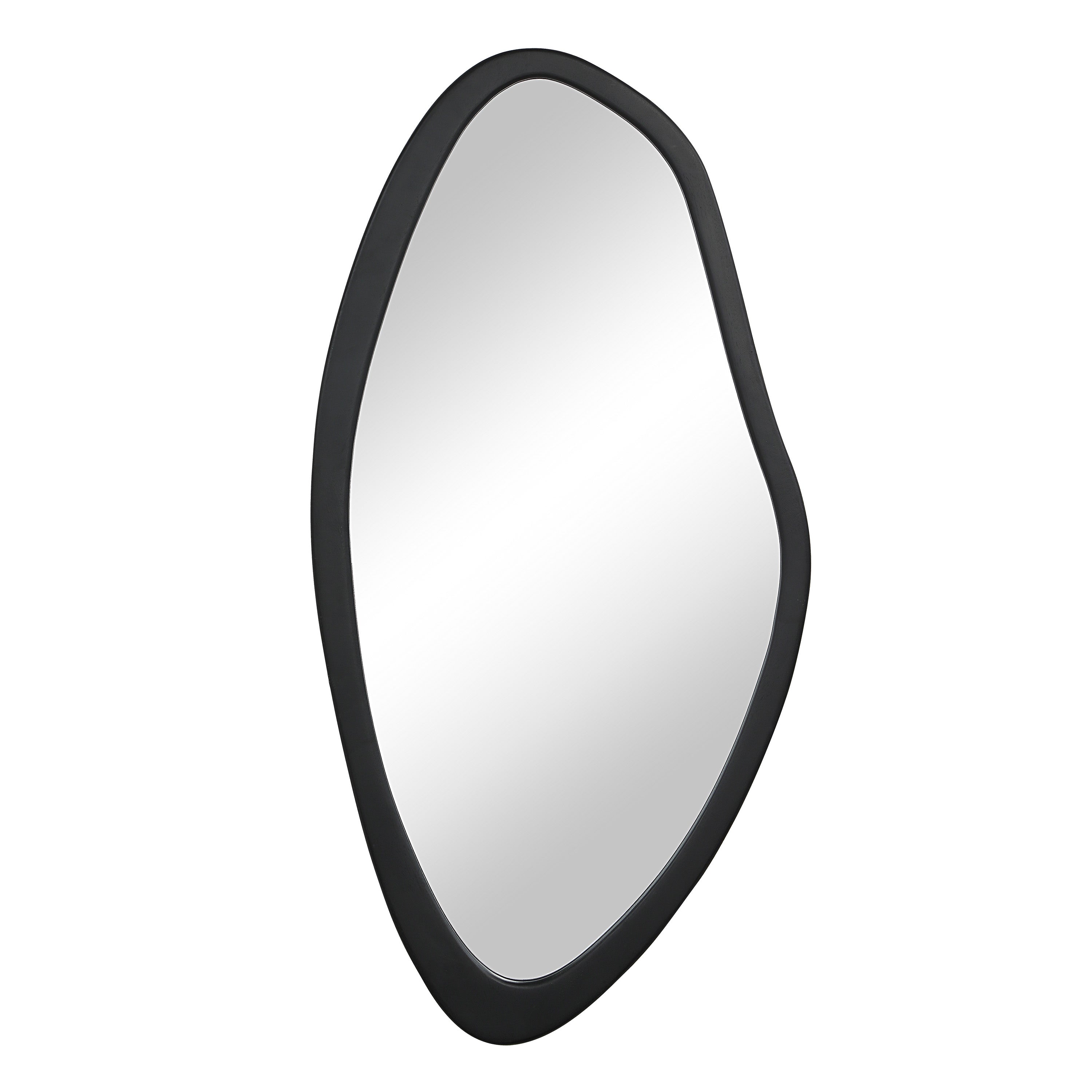 Trani 40" H x 19.75" W Wall Mirror, Black - Main Image - MT2702