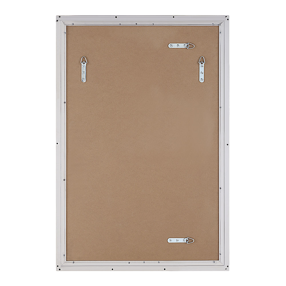 Dapia 36" H x 24" W Wall Mirror, Grey - Backing Image - MT2684