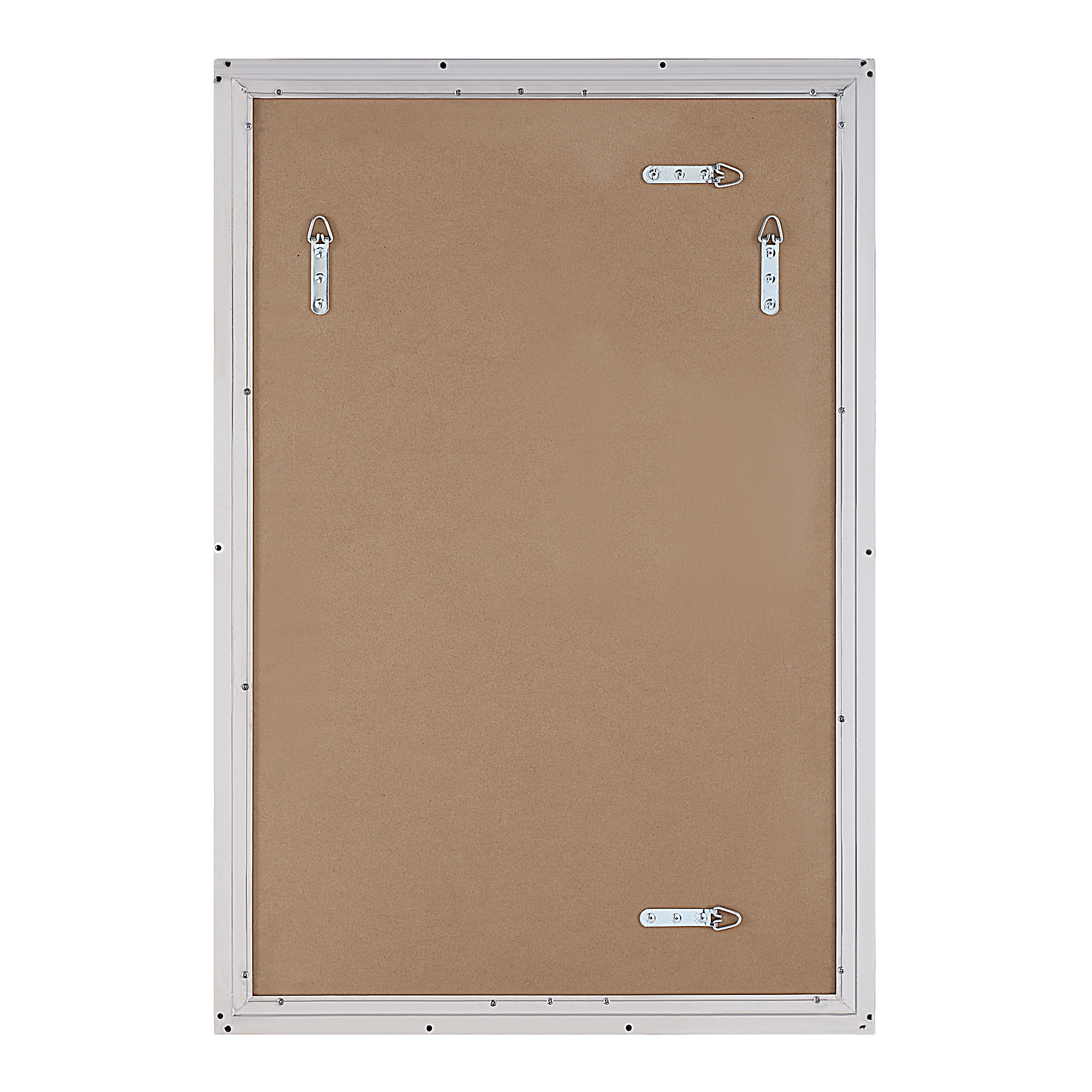 Dapia 36" H x 24" W Wall Mirror, Grey - Backing Image - MT2684