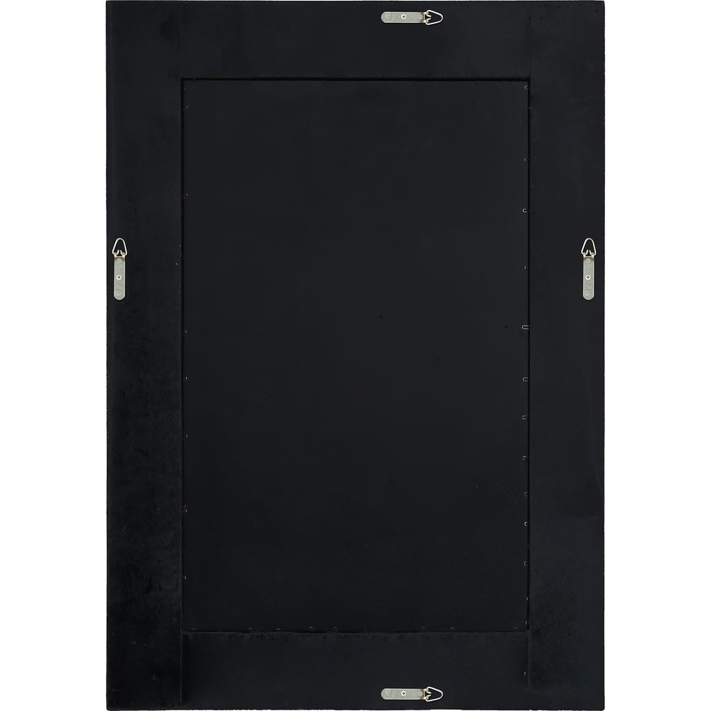 Madden 42" Tall Rectangle Wall Mirror, Brown - Backing Image - MT2201