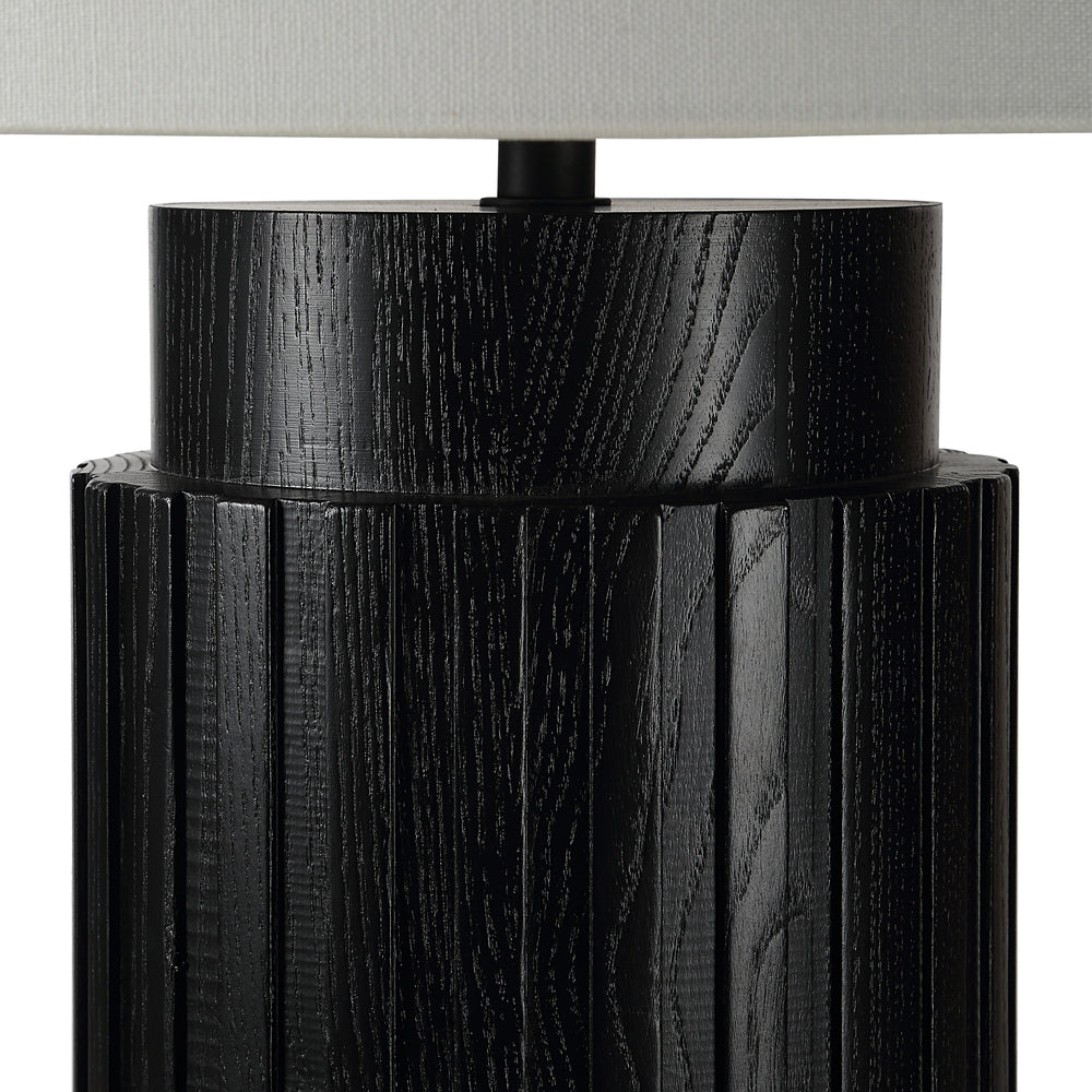 Stilus 26.0" Height Table Lamps, Matte Black - Detail Image - LPT1370