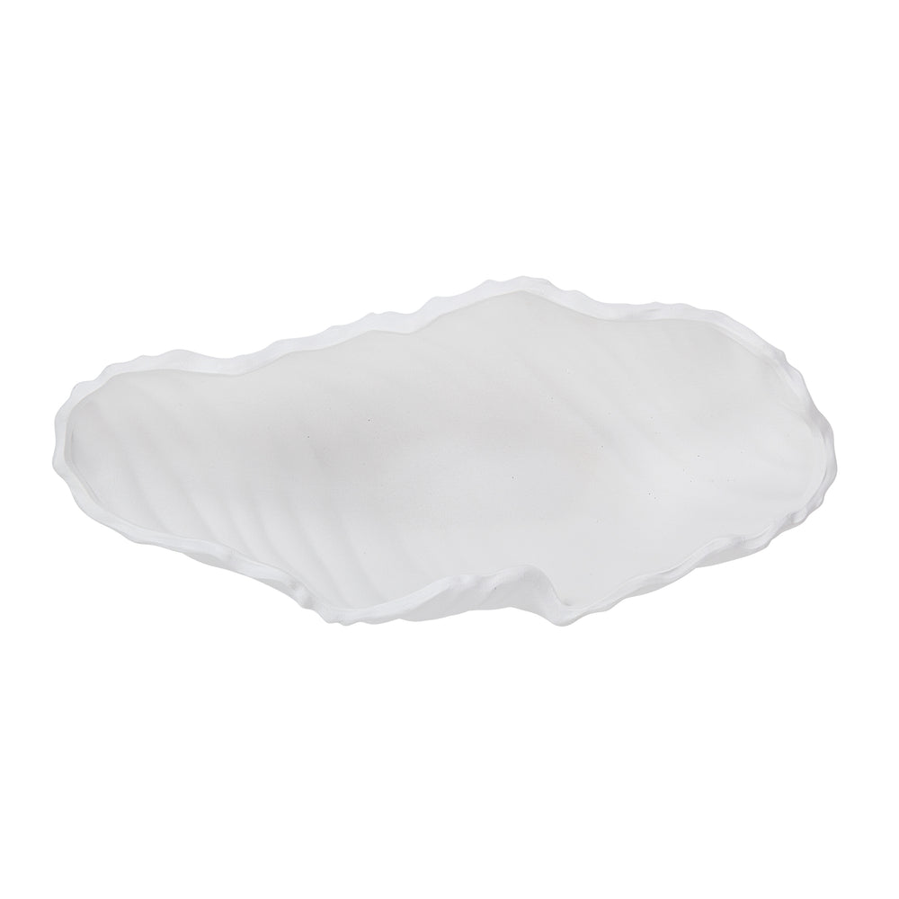 Darius Indoor Ceramic Bowl, Matte White - Additional Image 3 - VAS255