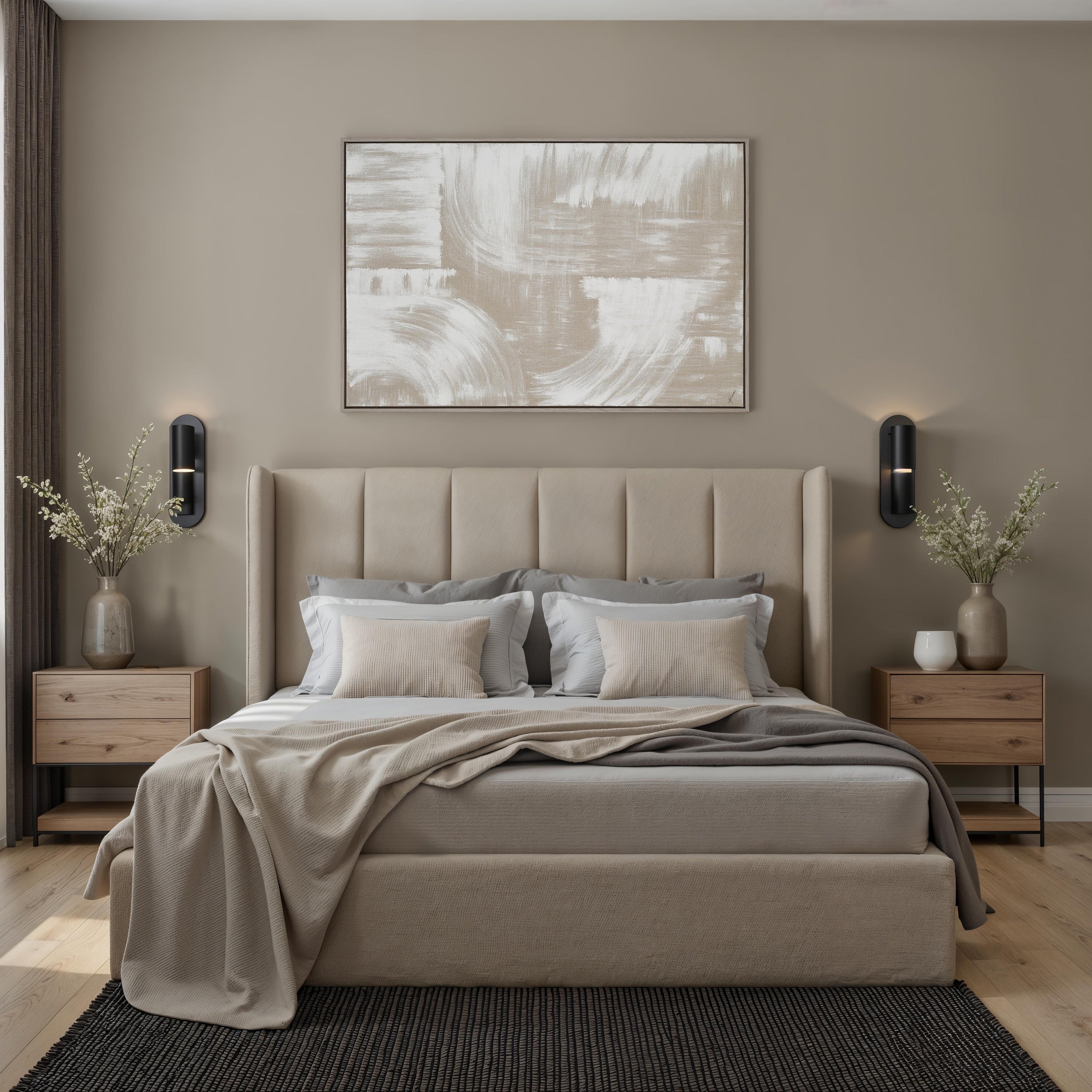 Quatro 40" H x 60" W Canvas Art - Lifestyle Image - OL2251
