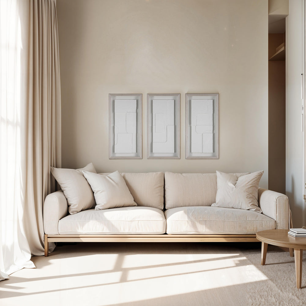 Arches 15.0" Wide Wall Decor, Printed Artwork (3 Piece Set) - Lifestyle Image - W6784