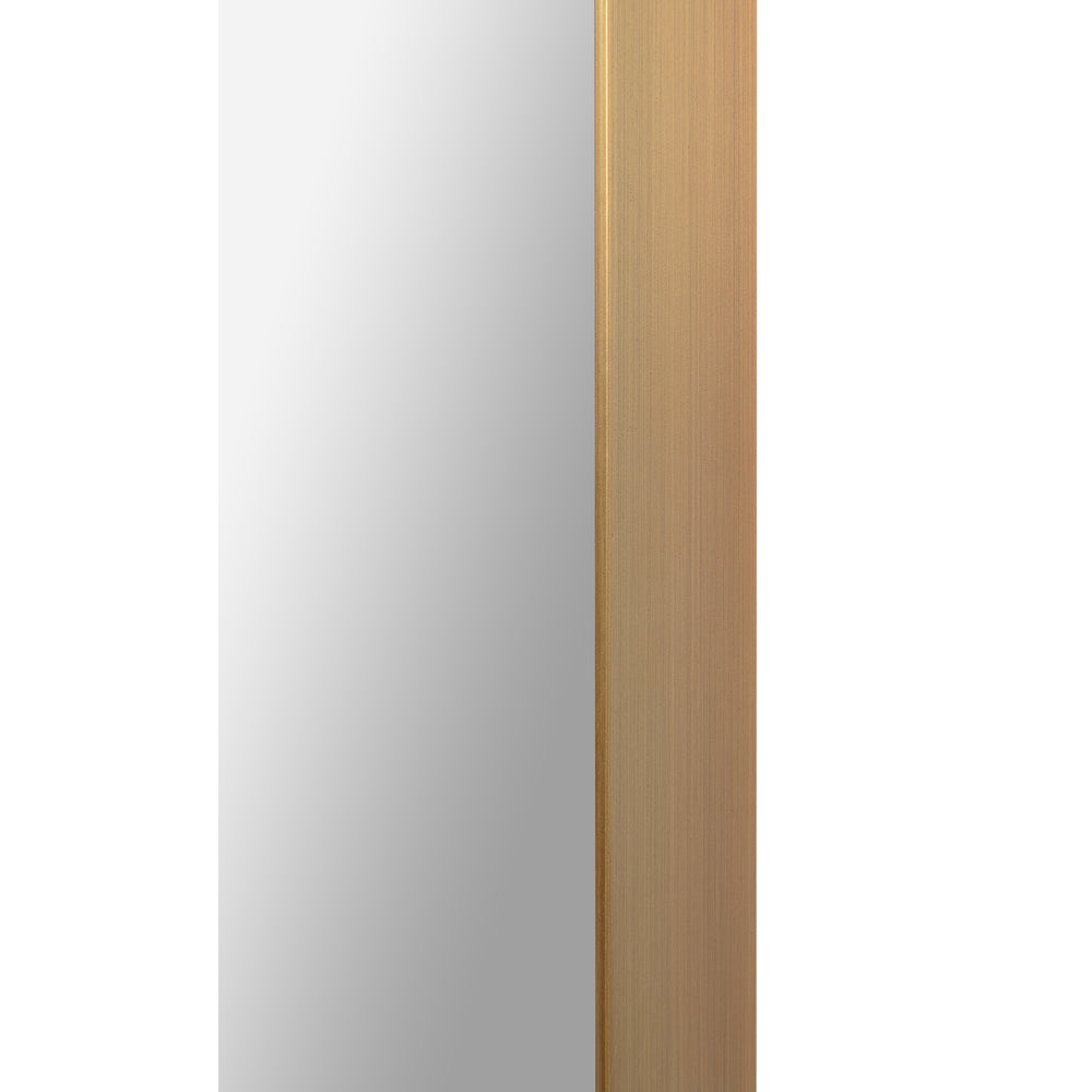 Edwin 36" Tall Rectangle Wall Mirror, Yellow - Additional Image 2 - MT2416