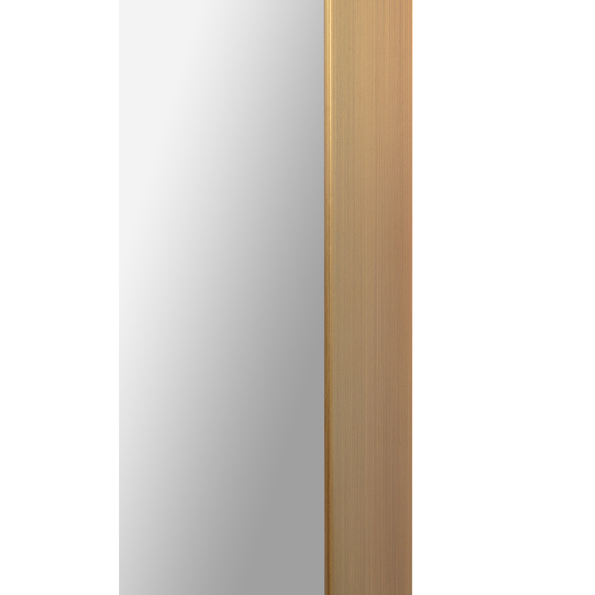Edwin 36" Tall Rectangle Wall Mirror, Yellow - Additional Image 2 - MT2416