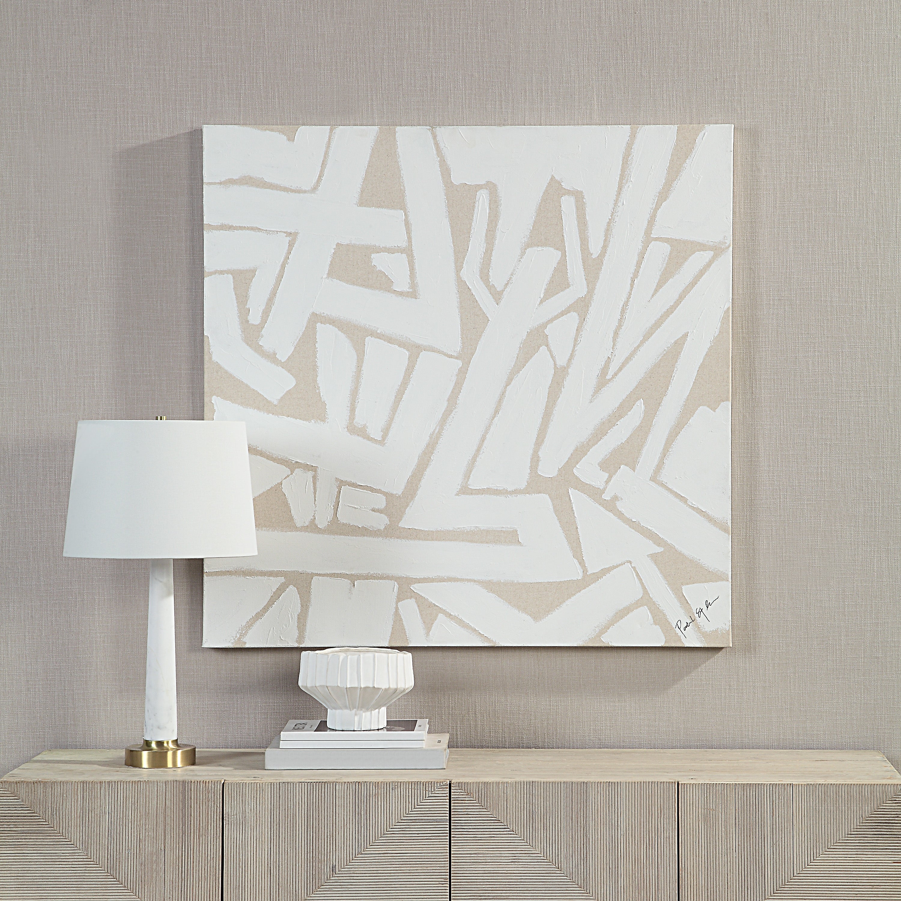 Bolzano 40" Wide Canvas Art - Lifestyle Image - OL2150