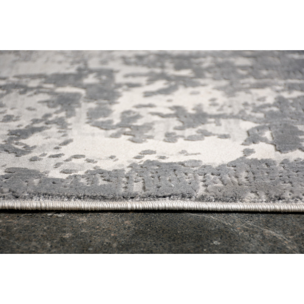 Ariella 7'10 x 10'2 Power loomed Indoor Rug, Grey - Additional Image 2 - RARI-17276-810
