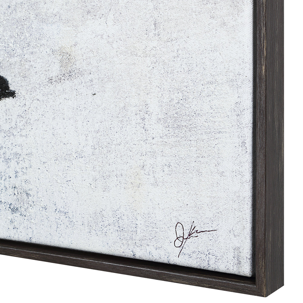 Paz 30" H x 55" W Canvas Art, Blue - Detail Image - OL2219
