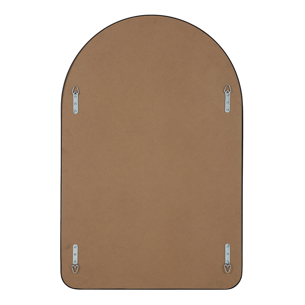Cascais 36" H x 24" W Wall Mirror, Black - Backing Image - MT2726