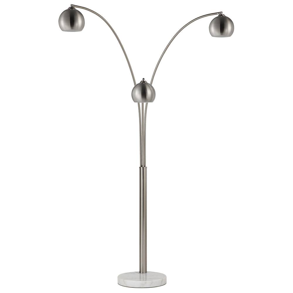 Aguillard 87.5" Height Floor Lamp, Grey - Additional Image 2 - LPF3161