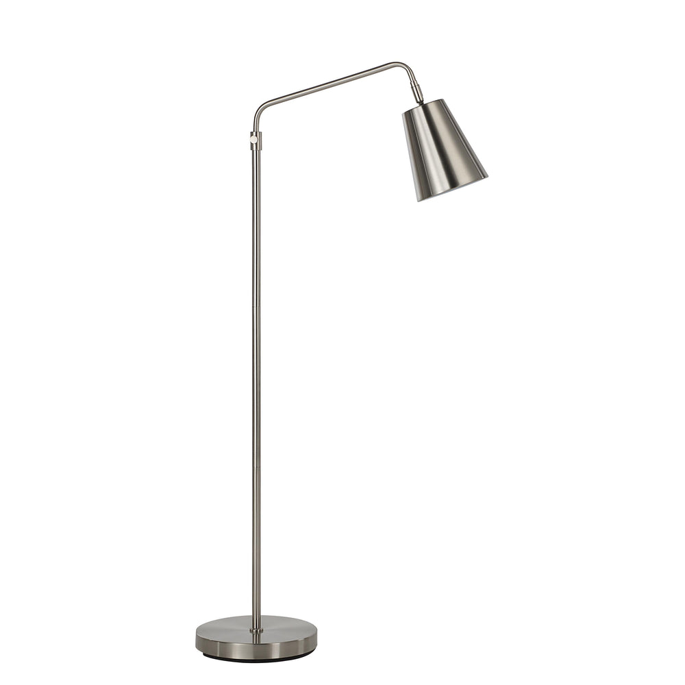Norwich 47.5" Height Floor Lamp, Grey - Angle Image - LPF3173